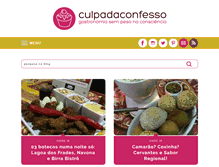 Tablet Screenshot of culpadaconfesso.com.br
